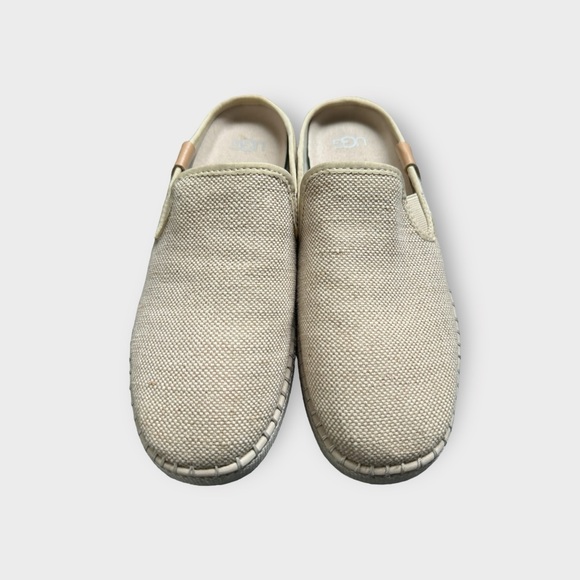 Ugg Delu natural slip-ons, size 8 - Picture 2 of 8